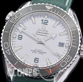 0 0 0 0 0 OMCPO435-024R M+S-F Seamaster Planet Ocean 43.5mm White SS/RU Calibre 8900 Superclone - 72 Hours Reserve 