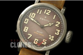 ZN00043 Pilot Type 20 Extra Special 40mm SS/LE Blast Brown M-9015