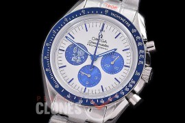 0 0 0 0 OMSP00251S1 Speedmaster Snoopy Limited Edition SS/SS White OS20 Quartz