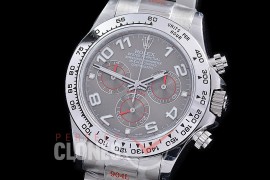 0 0 0 RLDS-4130-883 QF V3 904L Steel Daytona 116509 SS/SS Grey Numeral 4130 Superclone - 72 Hours Power Reserve Movement