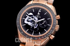 0 0 0 0 OMSP00276 Speedmaster Moon Watch Limited Edition RG/RG Black OS20 Quartz