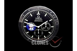 0 0 0 0 0 0 OMDC-SPD-105 Dealer Clock Speedmaster Style Swiss Quartz