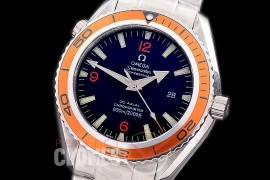OMPO-103 BP Seamaster Planet Ocean 2208.50.00 45mm SS/SS Black A-2824 - Special Offer