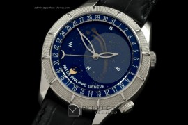PPSM10003 Skymoon Automatic SS/LE Blue Asian 2813 21J