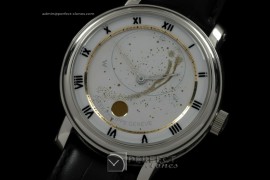 PPSM10021 Skymoon Automatic SS/LE White Asian 2813 21J