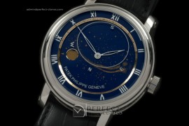 PPSM10023 Skymoon Automatic SS/LE Blue Asian 2813 21J