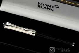 MBP0103 Etoile De Montblanc Black/Steel Rollerball