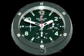HBDC10011 Dealer Clock BigBang Style PVD/CF Blk Swiss Quartz