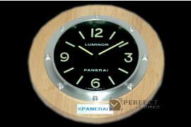 PNC11211 Pam 112 Style Wall Clock Beech Finish Swiss Qtz