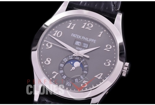 PP-5396-107L ARF Complications 5396 Annual Calender SS/LE Grey Miyota 9100 Mod to Calibre 324