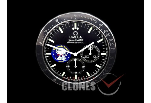 0 0 0 0 0 0 OMDC-SPD-105 Dealer Clock Speedmaster Style Swiss Quartz