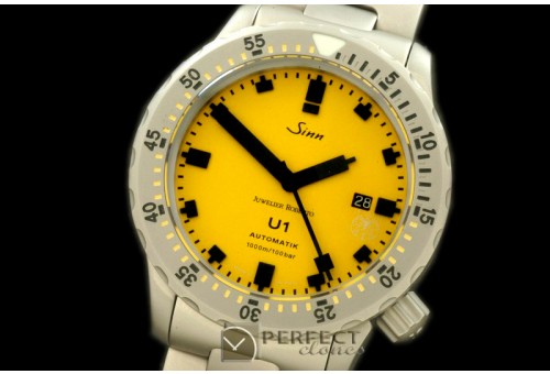 SI01102S U1 JR Limited Ed Automatic SS/SS Ylw Asian 2813