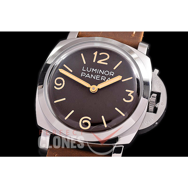 0 0 0 0 0 0 PN663Q01 HWF Pam 663 Luminor Special Edition Luminor 1950 3 Days SS/LE Brown P-3000 Superclone