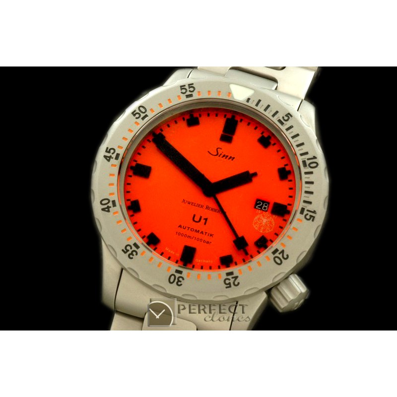 SI01101S U1 JR Limited Ed Automatic SS/SS Red Asian 2813